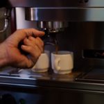 Two single espressos